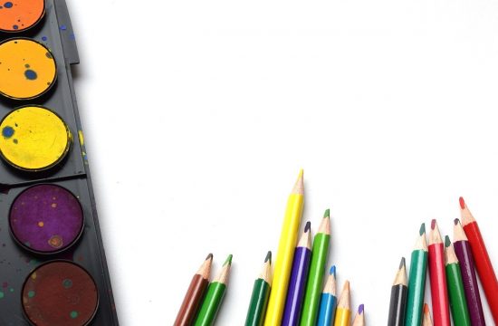 coloured pencils