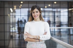 lady facing camera with arms crossed