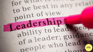 list of words with leadership highlighted in pink